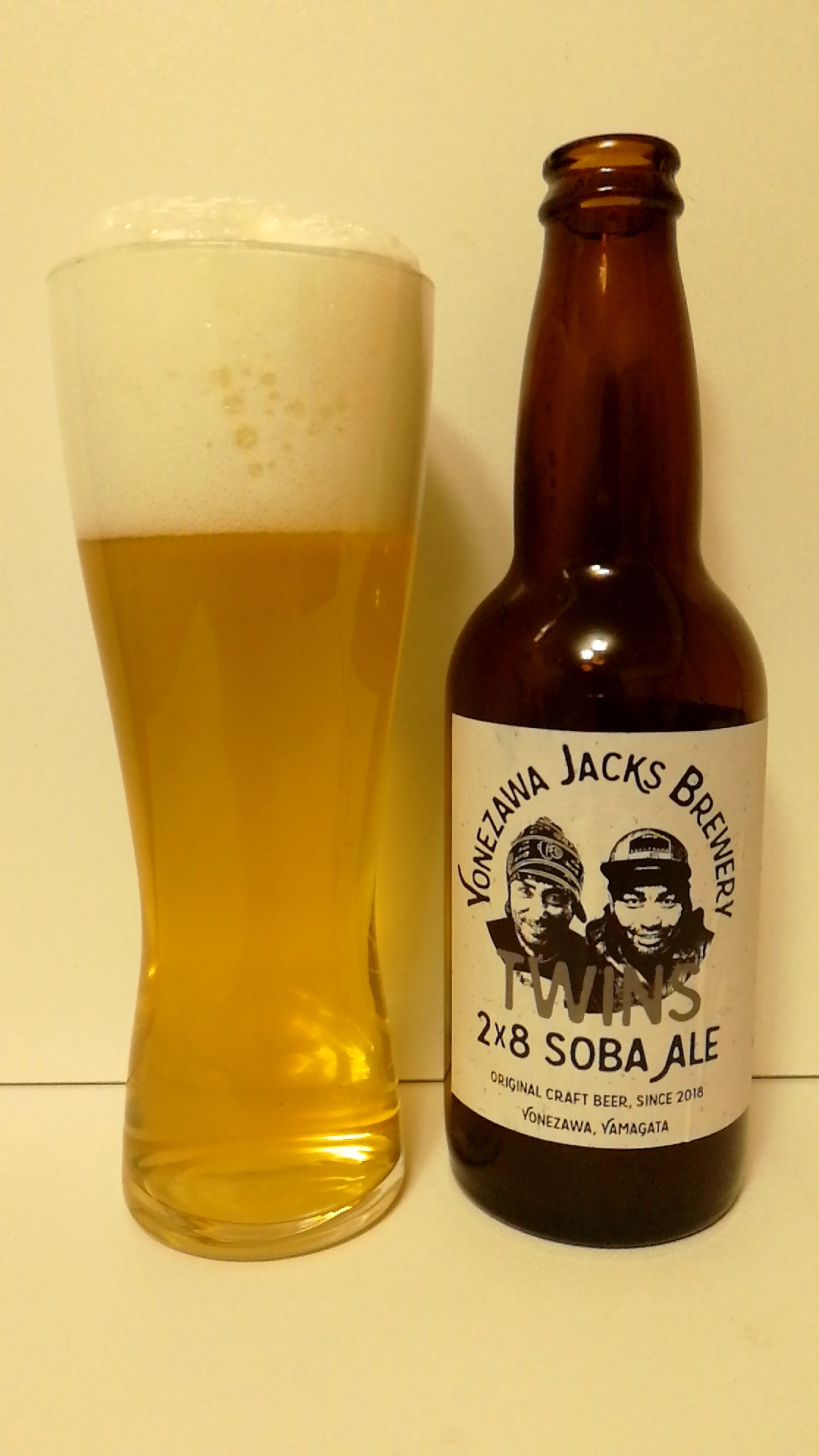 山形 Yonezawa Jacks Brewery 2×8 SOBA ALE「ツインズ